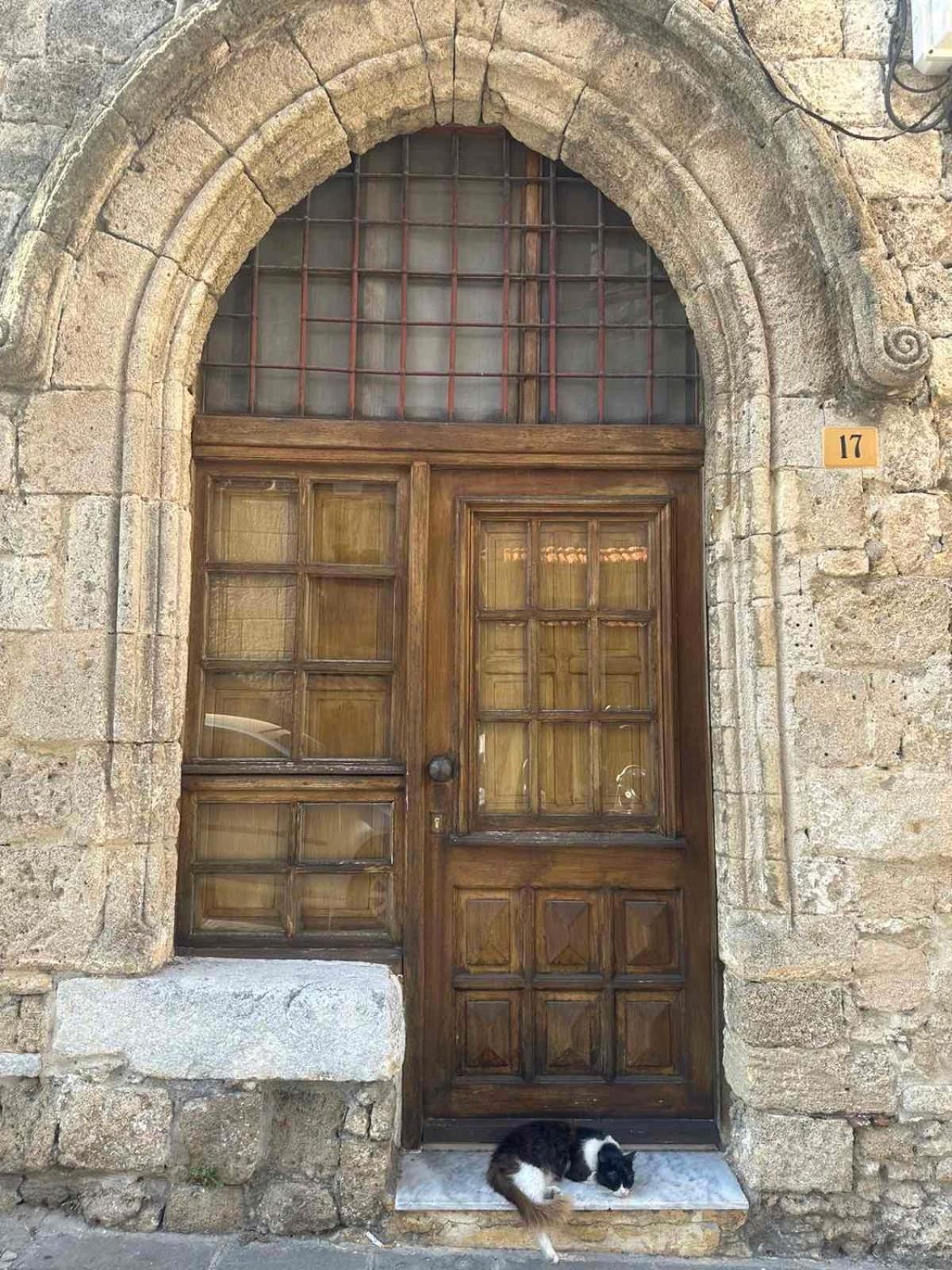 Rhodes CitySt. John House With Dome In Old Town Rhodesアパートメント エクステリア 写真